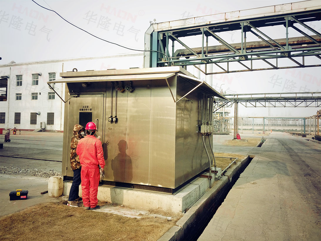 陜西*長石油案例現場防爆分析小屋