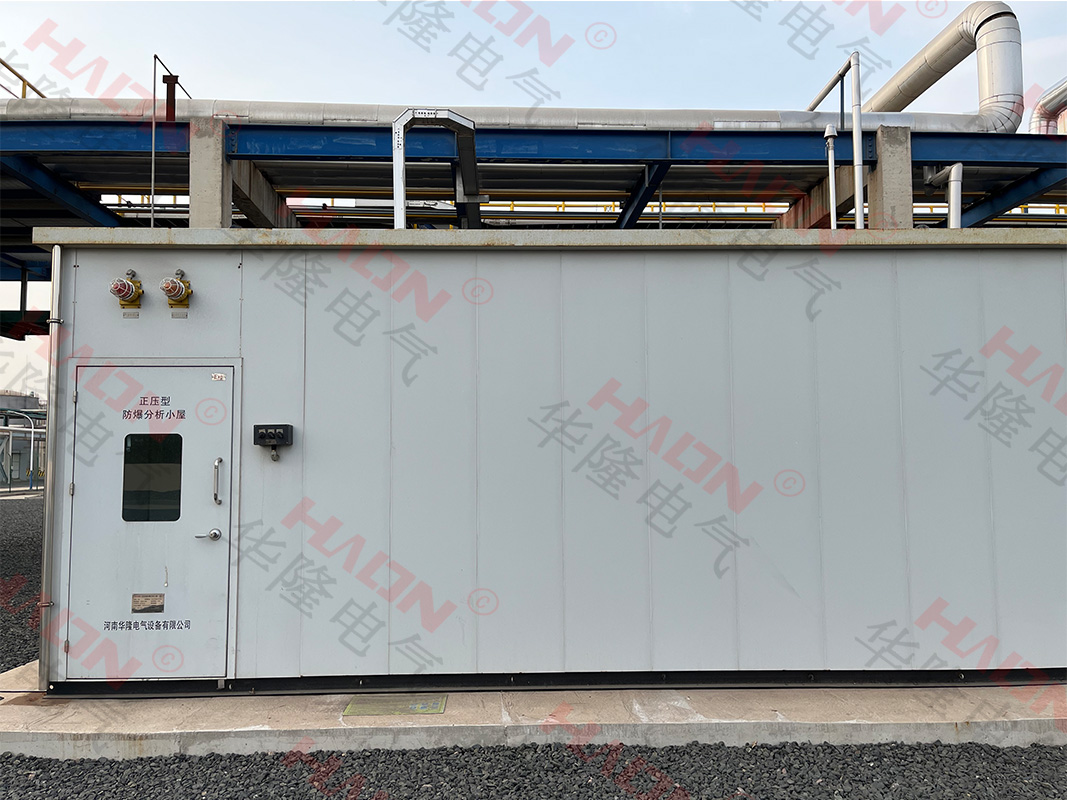青島海灣化學現場21平方防爆分析小屋