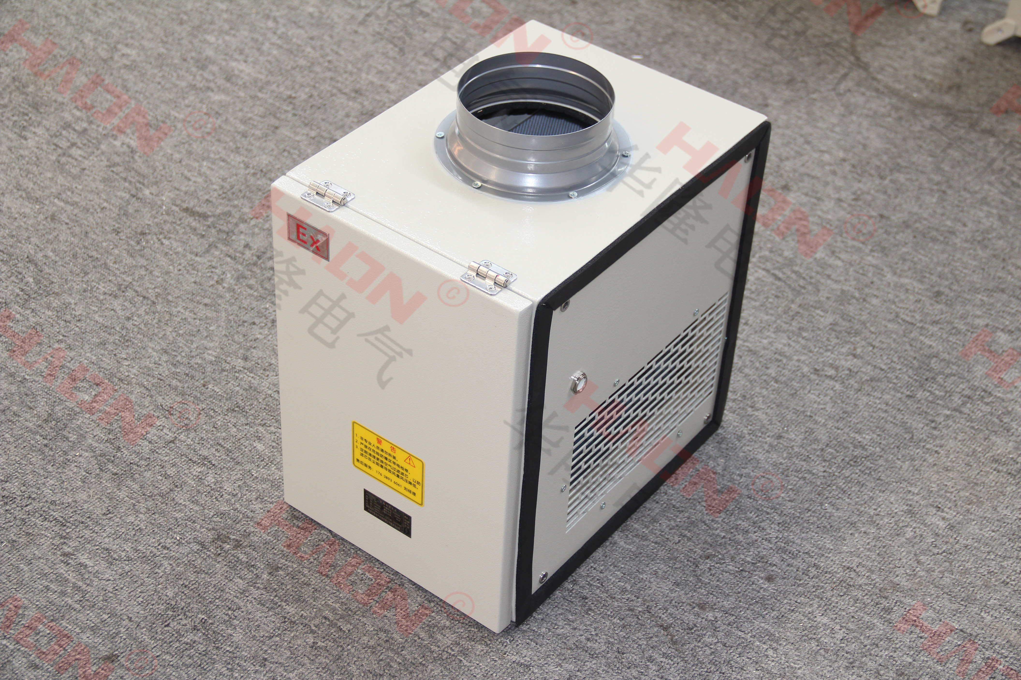 華隆電氣管道式防爆靜音新風機廠家